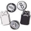 imageCrocs Jibbitz Shoe Charms NBA Basketball Teams Sports Collection Multi PacksBrooklyn Nets