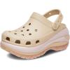 imageCrocs Mega Crush Clog  Unisex Clogs  Thermoplastic Upper  Adjustable AnkleSling  Flexible  Rubber TreadChaiMulti