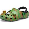 imageCrocs UnisexAdult Classic Minecraft ClogsMulti Green