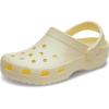 imageCrocs UnisexAdult Classic Sparkly Clog Metallic and Glitter ShoesButtercream