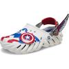 imageCrocs UnisexAdult Marvel Captain America Echo ClogWhite