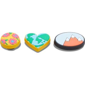 imageCrocs Jibbitz 3Pack Shoe Charms  JibbitzI Love Earth
