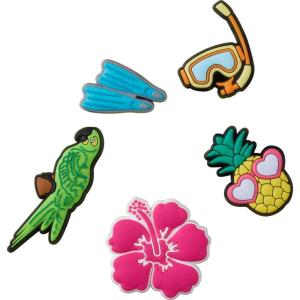 imageCrocs Jibbitz 5Pack Trendy Shoe Charms  JibbitzTropical Resort