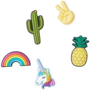 imageCrocs Jibbitz 5Pack Unicorn Shoe CharmsFun Trend