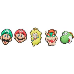 imageCrocs Jibbitz 5Pack Unicorn Shoe CharmsSuper Mario 5Pack