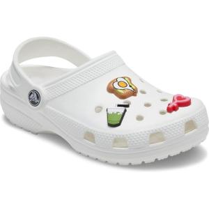 imageCrocs Jibbitz Food  Stylish Shoe Charms  Synthetic Material  Jibbitz Packs Shoe Charms  OneofakindsAvocado Toast 3Pack