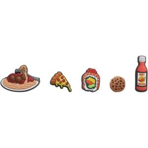 imageCrocs Jibbitz Food  Stylish Shoe Charms  Synthetic Material  Jibbitz Packs Shoe Charms  OneofakindsFood Please 5Pack