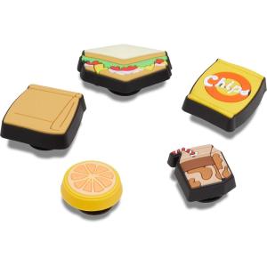 imageCrocs Jibbitz Food  Stylish Shoe Charms  Synthetic Material  Jibbitz Packs Shoe Charms  OneofakindsLunch Bag
