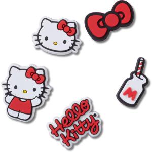 imageCrocs Jibbitz Packs for Shoes and Sandals  Beautiful Accessory Colorful Charms and Constructed with Synthetic MaterialHello Kitty 5Pack 1
