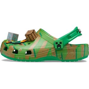 imageCrocs Kids Classic Minecraft ClogsMulti Green