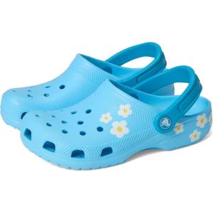 imageCrocs Kids Classic Patterns and Graphics ClogsTinted Glass