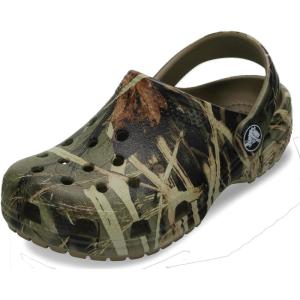 imageCrocs Kids Classic Realtree Clog  Camo Shoes Khaki 1 Little Kid