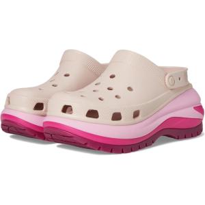 imageCrocs Mega Crush Clog  Unisex Clogs  Thermoplastic Upper  Adjustable AnkleSling  Flexible  Rubber TreadQuartzMultimatte
