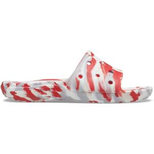 imageCrocs Unisex Adult Classic Graphic SlidesRed