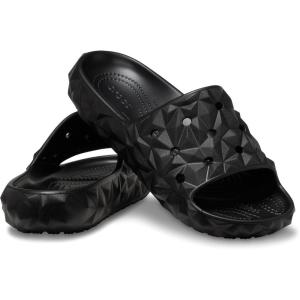 imageCrocs UnisexAdult Classic Geometric Slide 20 SandalBlack