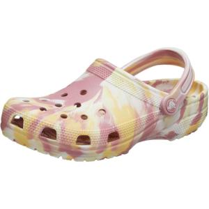 imageCrocs UnisexAdult Classic Graphic ClogsDaylilyMulti