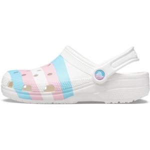 imageCrocs UnisexAdult Classic Graphic ClogsRainbow