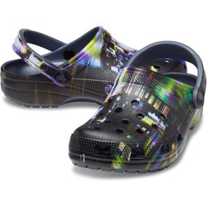 imageCrocs UnisexAdult Classic Graphic ClogsStormMeta Scape