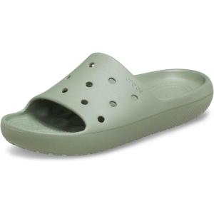 imageCrocs UnisexAdult Classic Slide 20 SandalMoss