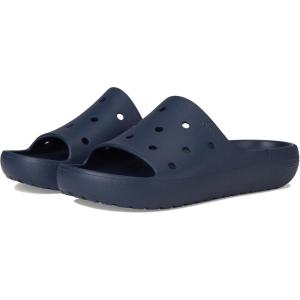imageCrocs UnisexAdult Classic Slide 20 SandalNavy