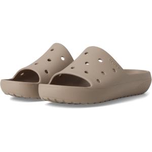 imageCrocs UnisexAdult Classic Slide 20 SandalTaupe