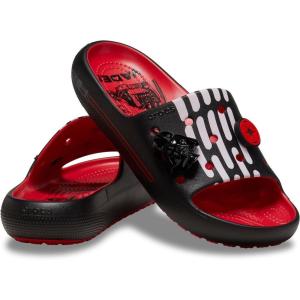 imageCrocs UnisexAdult Darth Vader Classic Slides 20 Sandals for Women and MenVarsity Red