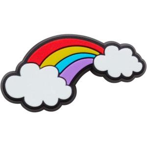 imageCrocs UnisexAdult Jibbitz Shoe Charms  LGBTQ Pride Shoe Charm Singles Cute Rainbow Charms for AdultsRainbow With Clouds
