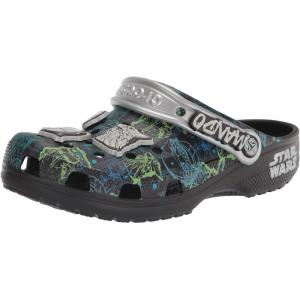 imageCrocs UnisexAdult Star Wars Baby Yoda ClogBlackMulti Yoda