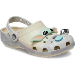 imageCrocs UnisexAdult Star Wars Grogu Classic Clog BoneGrogu Bone