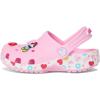 imageCrocs Girls Disney Mickey Minnie Mouse ClogsPinkMinnie Jibbitz