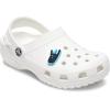 imageCrocs Jibbitz Peace and Love Shoe Charms  Jibbitz Rock On Dude Small