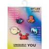 imageCrocs Jibbitz Shoe Charms  Wild Animal Multi Pack Crocs Charms for Girls and BoysSea Friends