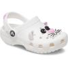 imageCrocs Kids Classic ClogsWhitePink Tweed Cat