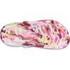 imageCrocs Kids Classic Lined ClogsElectric PinkMulti Marbled Tiedye