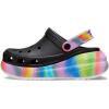 imageCrocs Unisex Adult Crush ClogsBlackMulti Spray Dye