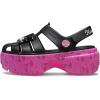 imageCrocs Unisex Adult Sanrio My Melody Kuromi Stomp Platform SandalsBlackPink