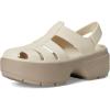 imageCrocs Unisex Adult Stomp Fisherman Heeled SandalsAlmond Tint