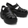 imageCrocs Unisex Adult Stomp Fisherman Heeled SandalsBlack