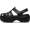 imageCrocs Unisex Adult Stomp Fisherman Heeled SandalsBlack