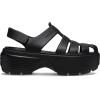 imageCrocs Unisex Adult Stomp Fisherman Heeled SandalsBlack