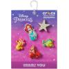 imageCrocs Unisex Disney Princess Character Collection Multi Packs Princess Ariel 5 Pack