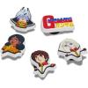 imageCrocs Unisex Jibbitz Shoe Charms MultiPacks Boys Characters Collection Gundam One Size