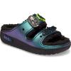 imageCrocs UnisexAdult Classic Harry Potter Cozzzy Sandals Fuzzy Platform SandalsBlack