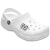 imageCrocs UnisexAdult Jibbitz Shoe Charms  Number Shoe Charm Singles Cute Charms for Girls and BoysNumber 2