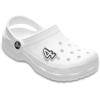 imageCrocs UnisexAdult Jibbitz Shoe Charms  Number Shoe Charm Singles Cute Charms for Girls and BoysNumber 4