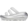 imageCrocs UnisexAdult Mega Crush Triple Strap Sandal PlatformMoonlightSilver Metallic