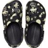 imageCrocs UnisexChild Classic Glow in The Dark Clogs Little Big KidBlack Space