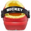imageCrocs UnisexChild Classic Lined Disney Clogs Mickey and Minnie Mouse Shoes and SlippersBlackRed Mickey Mouse