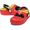 imageCrocs UnisexChild Classic Lined Disney Clogs Mickey and Minnie Mouse Shoes and SlippersBlackRed Mickey Mouse