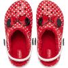 imageCrocs UnisexChild Classic Lined Disney Clogs Mickey and Minnie Mouse Shoes and SlippersWhiteMulti Minnie Mouse